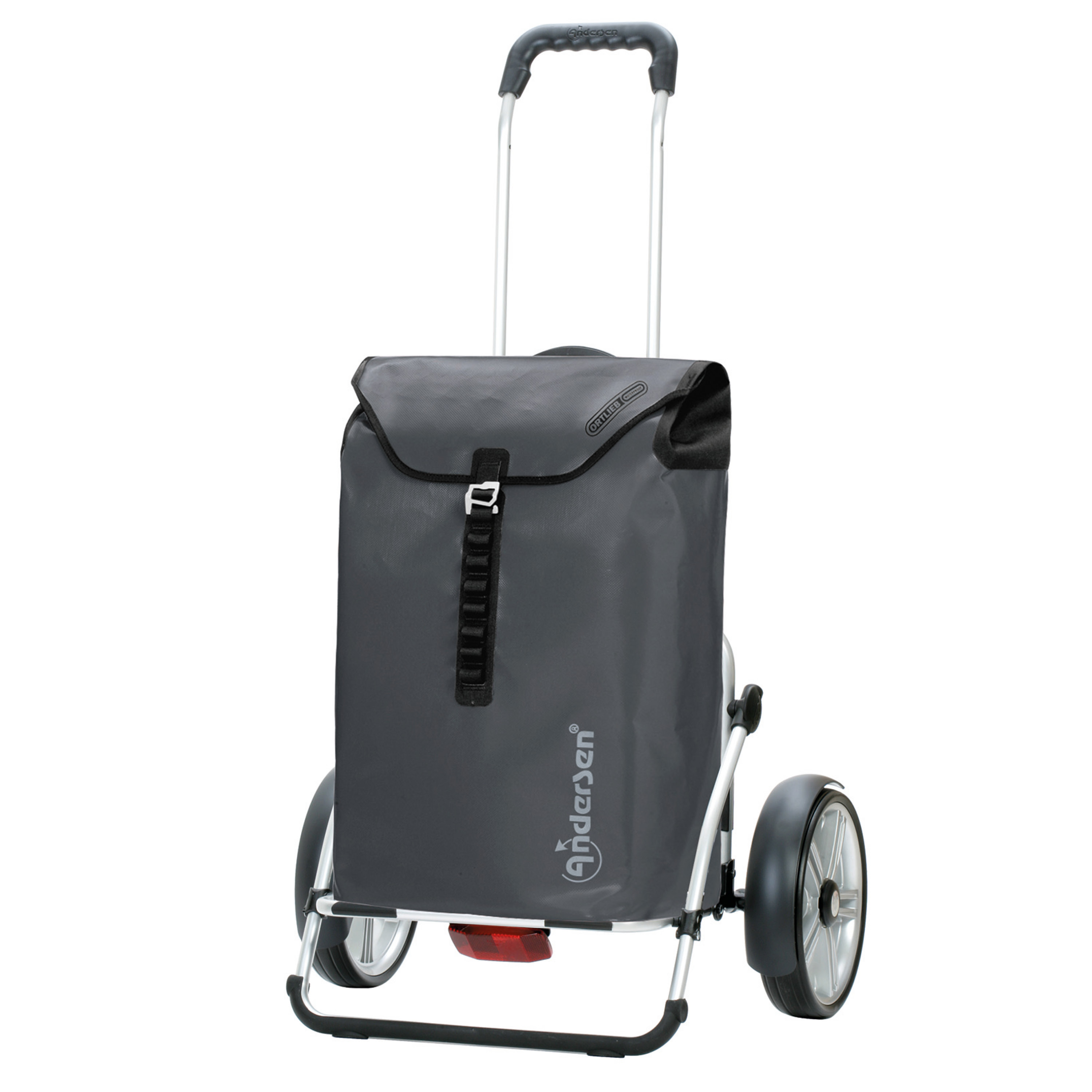 Andersen Royal Shopper Plus mit Tasche Ortlieb in Gelb, Anthrazit, Rot oder Petrol