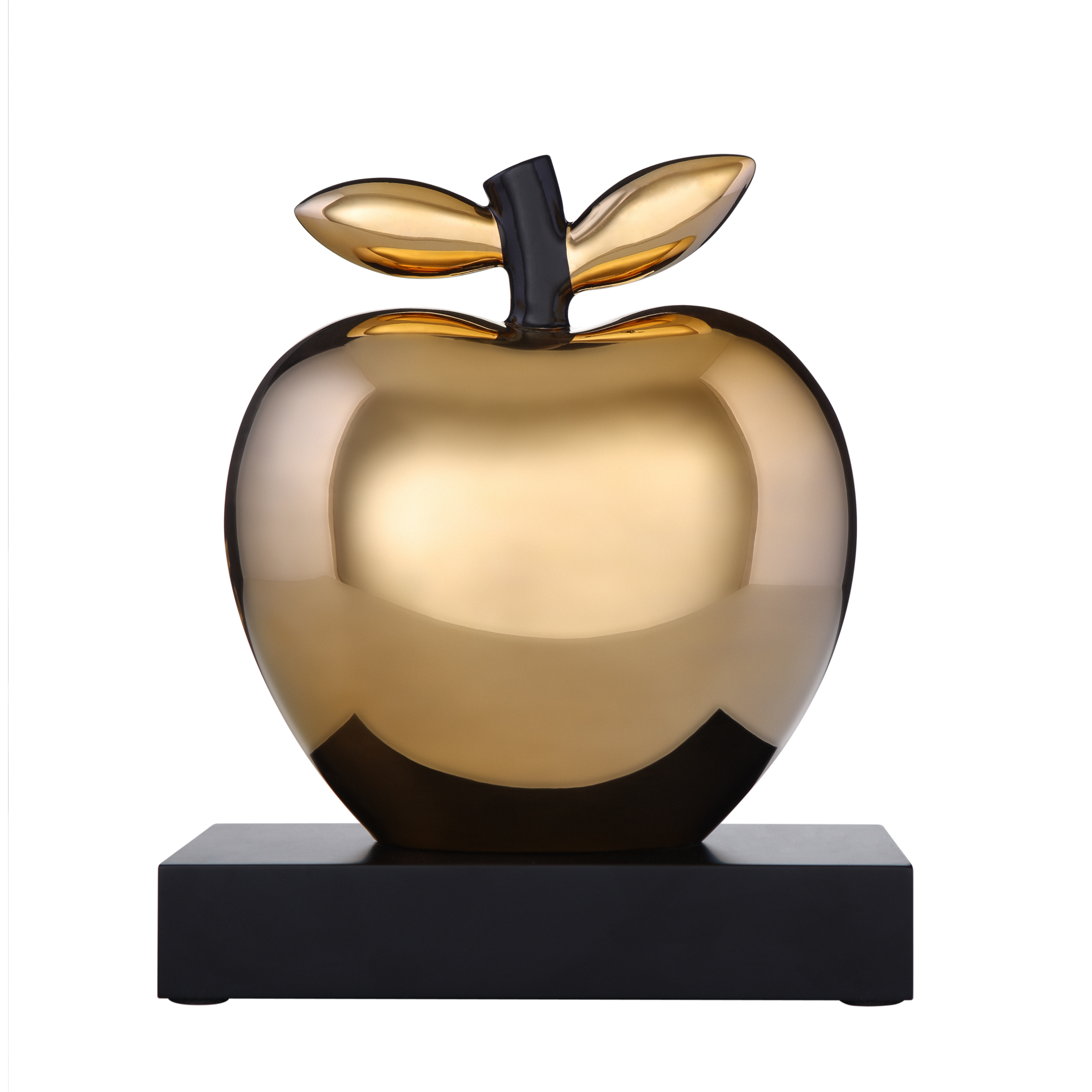 Goebel Dekoobjekt APFELFIGUR 21 CARAT DEKO-OBJEKT - ART & APPLE STUDIO 8 Nr. 1