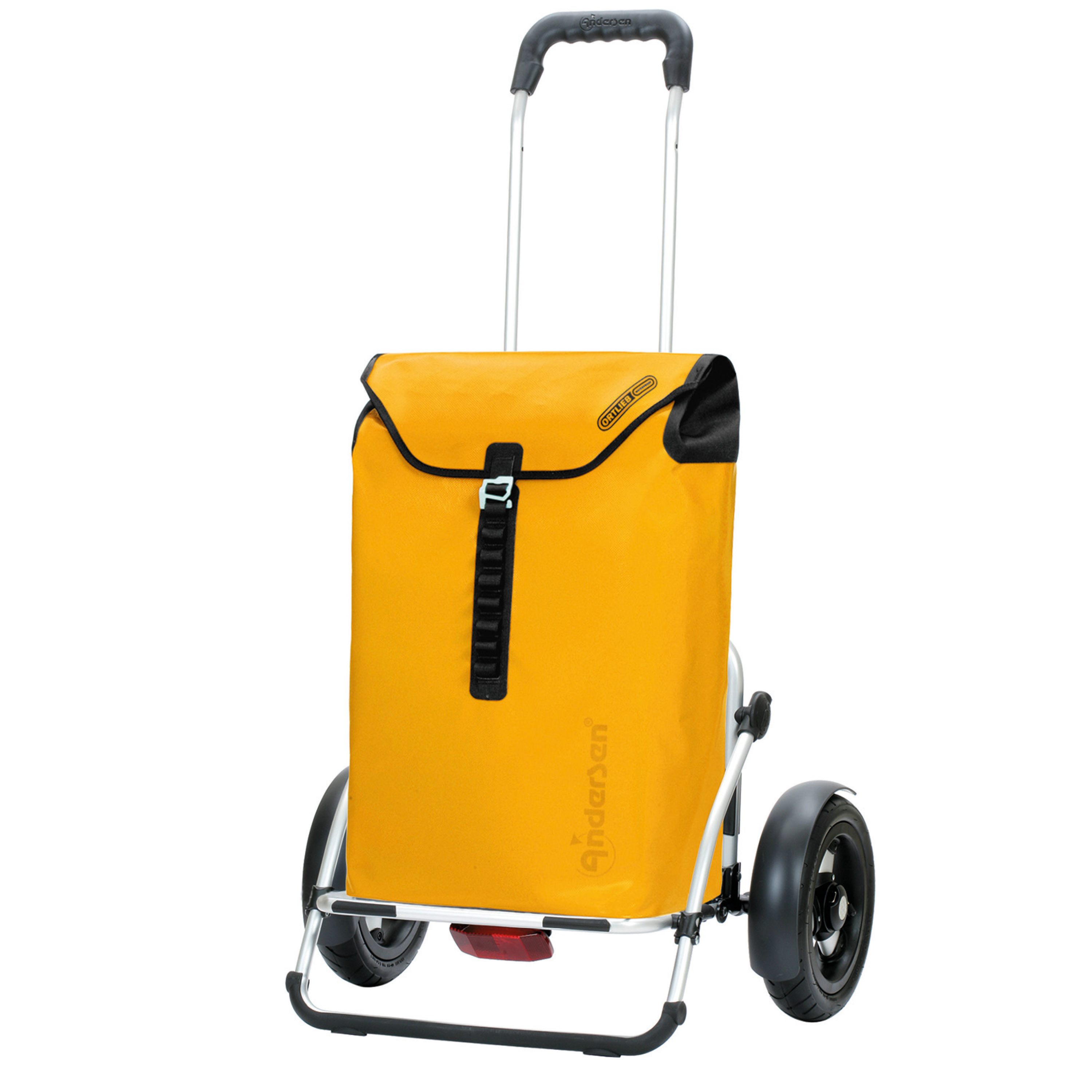 Andersen Royal Shopper Plus mit Tasche Ortlieb in Gelb, Anthrazit, Rot oder Petrol