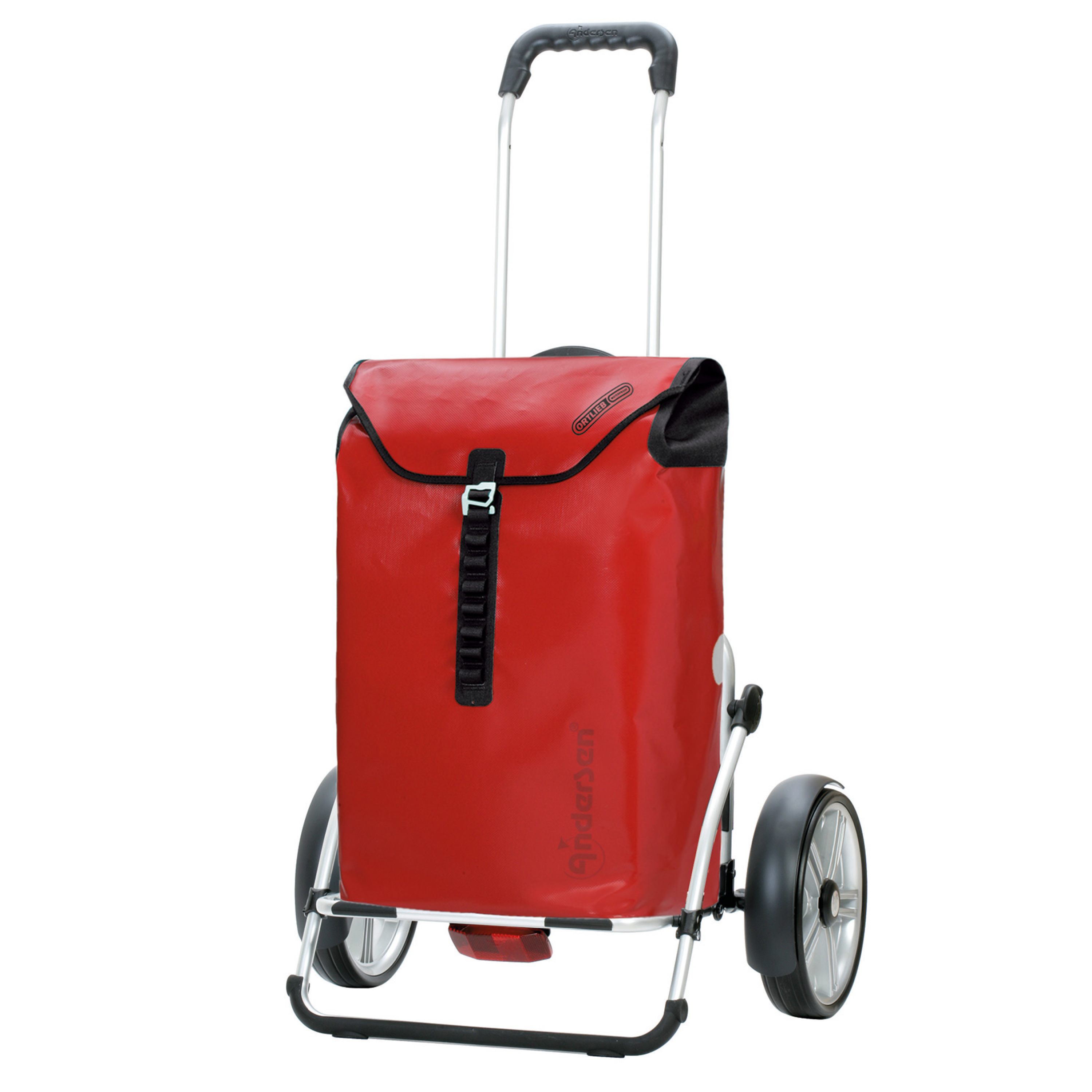 Andersen Royal Shopper Plus mit Tasche Ortlieb in Gelb, Anthrazit, Rot oder Petrol