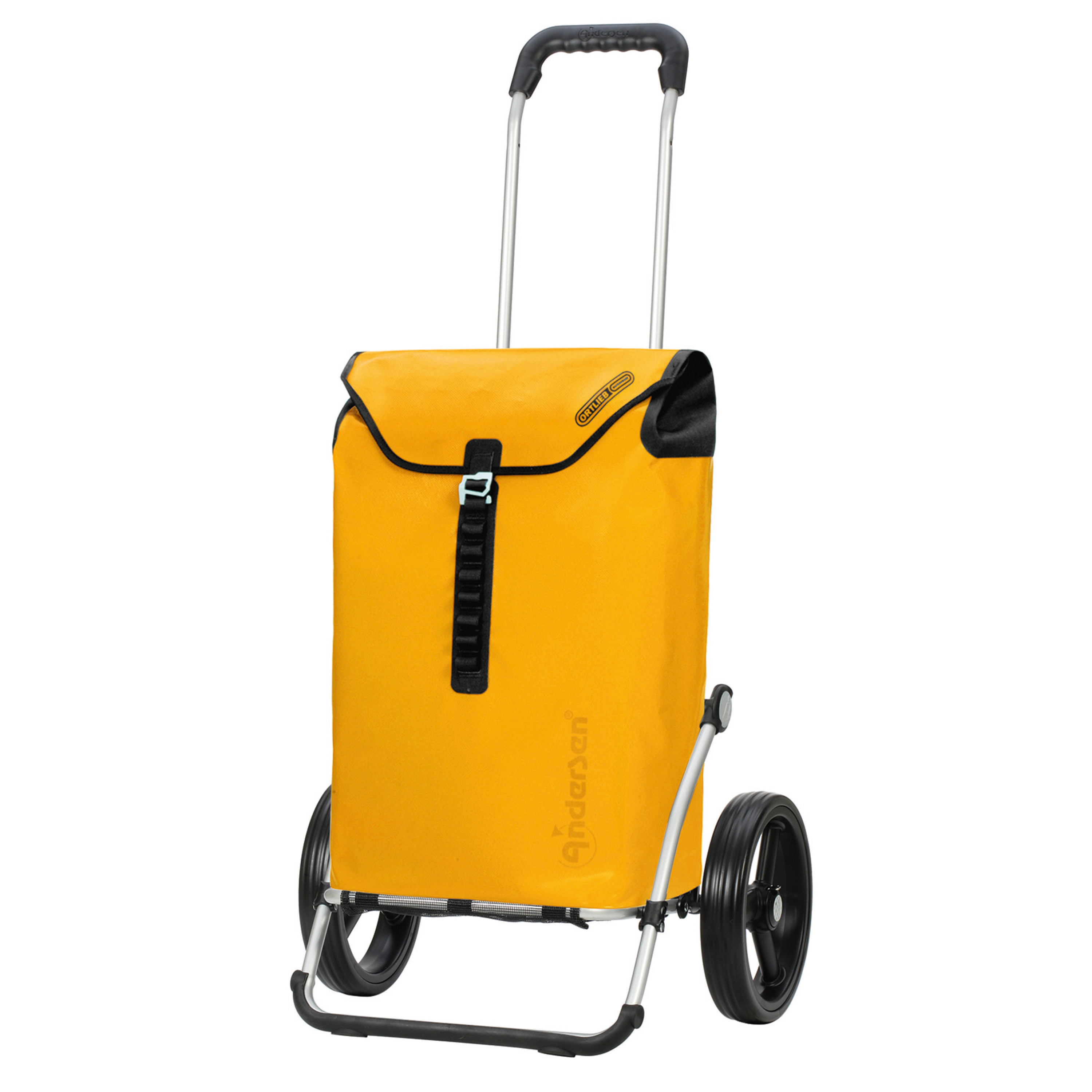 Andersen Royal Shopper mit Tasche Ortlieb in Gelb, Rot, Anthrazit oder Petrol, 3 Speichenrad 