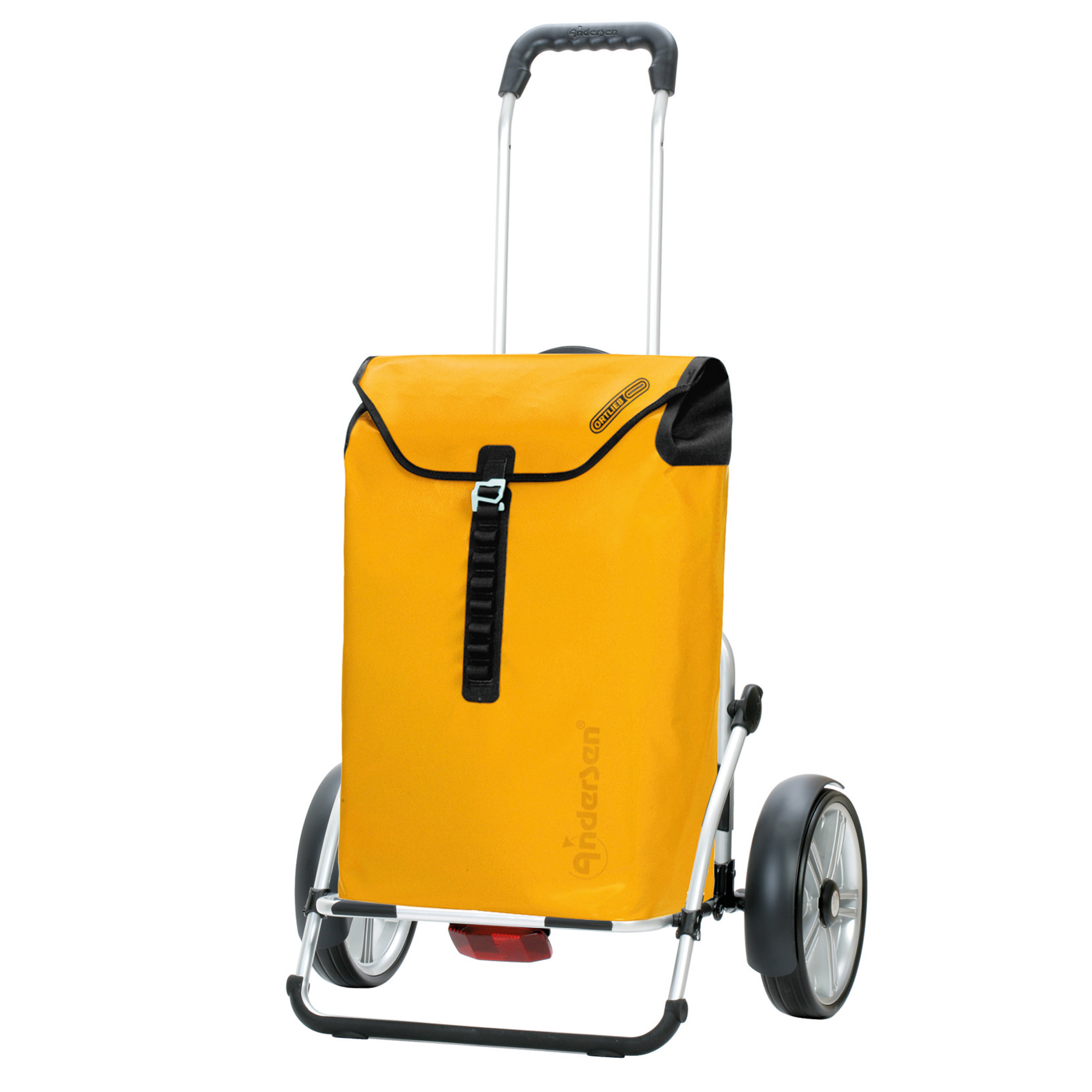 Andersen Royal Shopper Plus mit Tasche Ortlieb in Gelb, Anthrazit, Rot oder Petrol