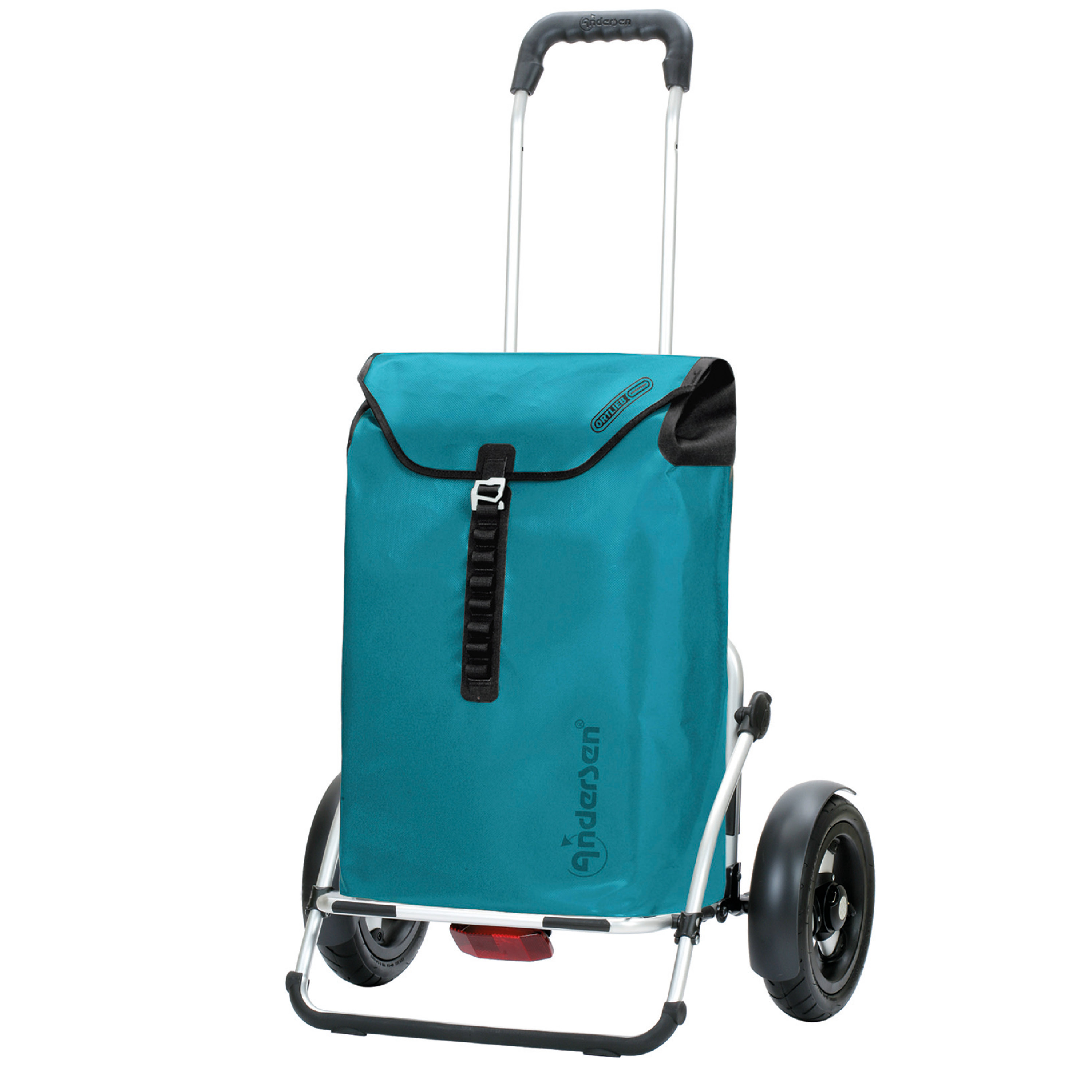 Andersen Royal Shopper Plus mit Tasche Ortlieb in Gelb, Anthrazit, Rot oder Petrol