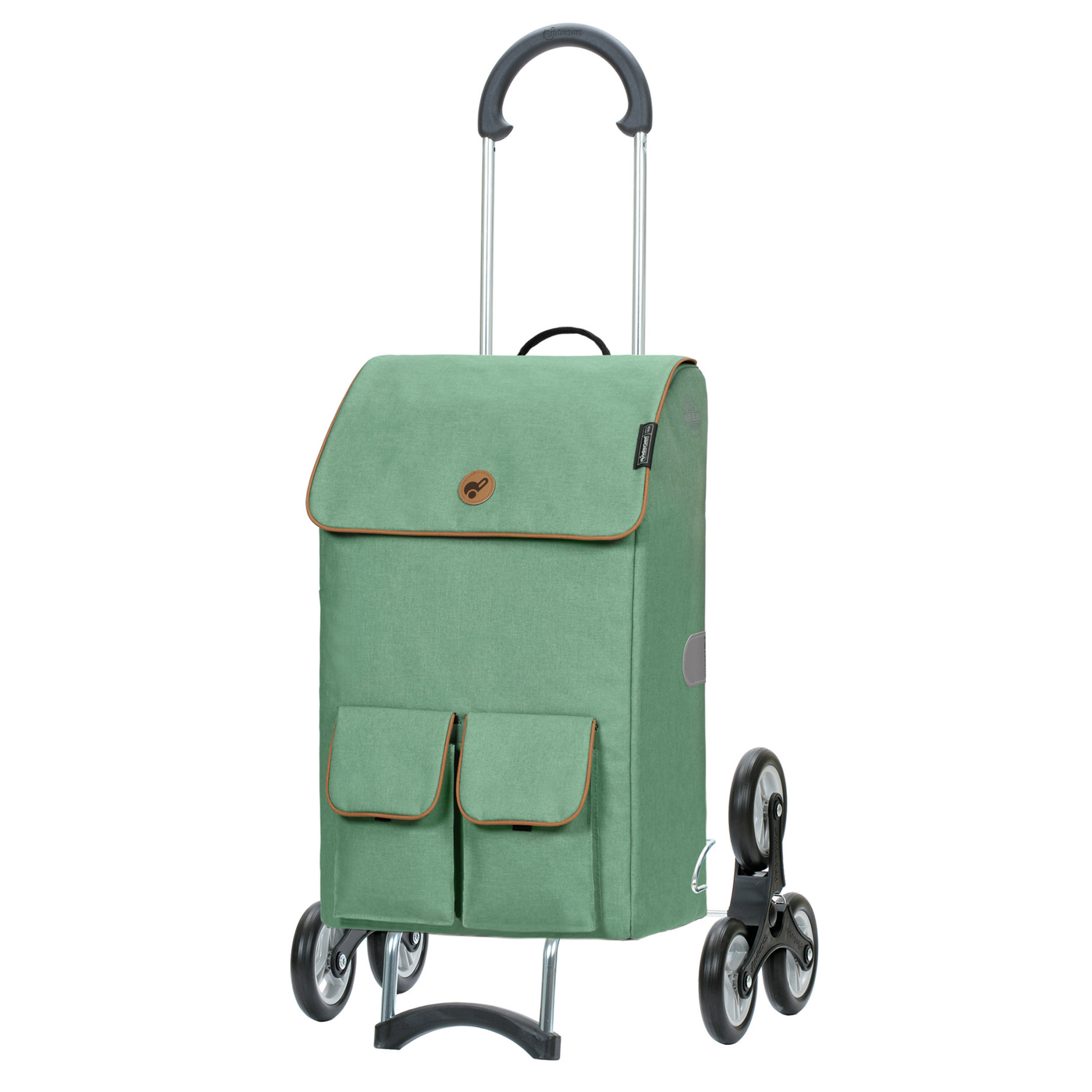 Andersen Scala Shopper Treppensteiger mit Tasche Ipek MA in Salbei oder Schwarz, Vollthermo Tasche: 40 Liter