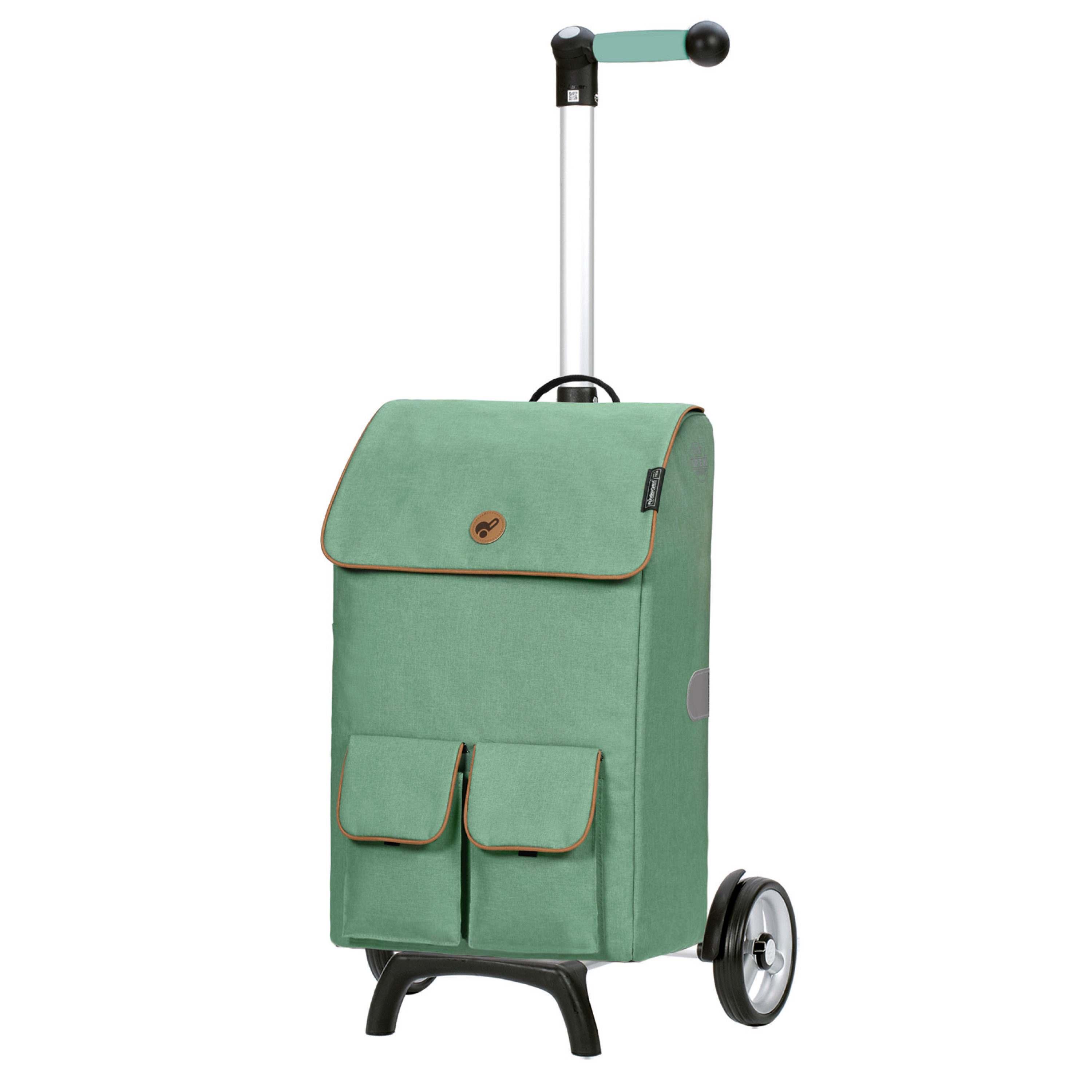 Andersen Unus Shopper Fun mit Tasche Ipek MA in Salbei oder Schwarz, Vollthermo Tasche: 40 Liter