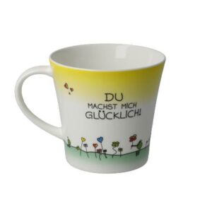 Coffee-/Tea Mug - Glücklich